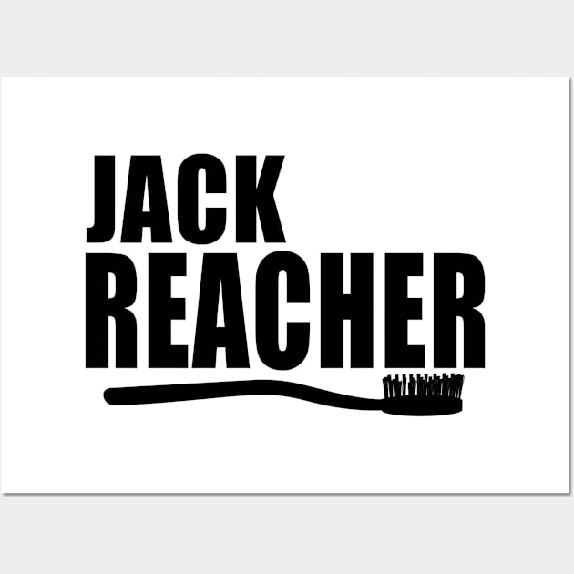 Reacher toothbrush Wall Art by RetroVania